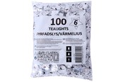Decoratie - Asp-Holmblad Theelichtjes 6u. - 85034