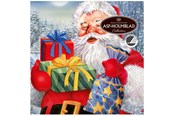 Decoratie - Asp-Holmblad Servetten "Santa with gifts" - 97992