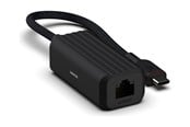 Netwerk-adapter (netwerkkaart, printserver, enz.) - Unisynk USB-C to Network Adapter - Black - 10379
