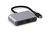 Docking station - Unisynk 3 Port USB-C Hub V2 4K 60Hz 100W - Grey - 10384