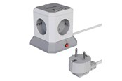 Voedingskabel (extern) - BlitzWolf EC1 Extender 4xAC 2xUSB-A 2xUSB-C - BW-EC1