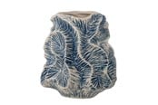 Decoratie - Bloomingville Creative Collection - Guxi Vase H19.5 cm - Blue Stoneware - 82057576