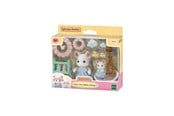 Pop, teddybeer en materiaal - Sylvanian Families Bath Time Bubble Siblings - 5805
