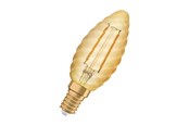 Armaturen & Lampen - Osram LED spot Vintage 1906 Candle Twisted 120lm 1.5W/824 Gold E14 - 4099854091513