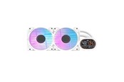 CPU koeler - Darkflash DH240D CPU Water Cooler - White - CPU waterkoeling - Maximaal 30 dBA - DH240D WHITE
