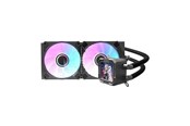 CPU koeler - Darkflash DV240S CPU Water Cooler - Black - CPU waterkoeling - Maximaal 30 dBA - DV240S BLACK