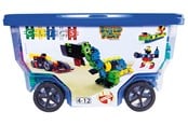 Bouw-/constructiekits - Clics Rollbox Building Blocks - Construction Set 15in1 - CB411