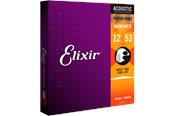 Muziekinstrumenten en DJ-apparatuur - Elixir Strings 16052 - Fosforbrons - Akoestische snaren - Nanoweb - Light (12-53) - CEL 16052