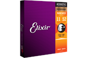 Muziekinstrumenten en DJ-apparatuur - Elixir Strings 16027 - Fosforbrons - Akoestische snaren - Nanoweb - Custom Light (11-52) - CEL 16027