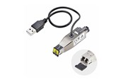 Repeater & zendontvanger - StarTech.com Gigabit Fiber to RJ45 Ethernet Media Converter Micro Mini - fibre media converter - 1GbE - TAA Compliant - D01ML55U-FIBER-MEDIA