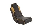 Gamer stoel - X Rocker Shadow 2.0 Floor Rocker Gaming Floor Chair for Children & Teenagers with Audio System - Black/Gold - 5132201