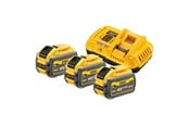 Accu & Oplader - Dewalt DCB118X3-QW Cordless Tool Battery and Charger - DCB118X3-QW
