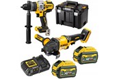 Elektrische schroevendraaier & boor - Dewalt DCK2016T2T-QW Cordless Tool Kit - DCK2016T2T-QW