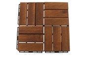Tuingereedschap - Home>it decking tiles brown acacia - 91793