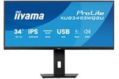 Scherm - 34" iiyama ProLite XUB3493WQSU-B6 - 3440x1440 - 120Hz - IPS - XUB3493WQSU-B6