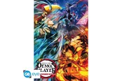 Merchandise - ABYstyle - DEMON SLAYER Poster Key art 2 (91.5x61cm) - Poster - 3665361101802