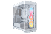 Case - Corsair FRAME 4500X RS-R ARGB White - Case - Miditower - Wit - CC-9011315-WW