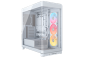 Case - Corsair FRAME 4500X LX-R RGB White - Case - Miditower - Wit - CC-9011317-WW