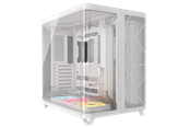 Case - Corsair AIR 5400 LX-R LINK White - Case - Miditower - Wit - CC-9011321-WW