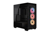 Case - Corsair 3500X LXR LINK Black - Case - Miditower - Zwart - CC-9011324-WW