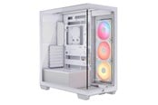 Case - Corsair 3500X LXR LINK White - Case - Miditower - Wit - CC-9011325-WW