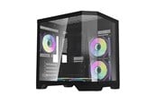 Case - Darkflash FT350 Computer Case with 5 ARGB Fans - Black - Case - Zwart - FT350 Black