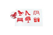 Creatief spelen - Colorations - Easy Grip Stamps Playground - CHBIGPRK