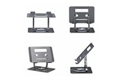 Systeemaccessoires  - StarTech.com - notebook stand - 360° rotating base - ATFR-LAPTOP-RISER
