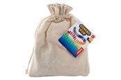 Speelgoed - Grafix - Dominoes in Cotton Bag - 927017