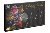 Schrijf- en tekenartikelen - Craft Sensations Colouring pencil set 46 pcs in box with magnet - CR0500/NT