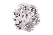 Schrijf- en tekenartikelen - Jono Toys - Wiggle Eyes in Storage Box - 4411