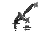 Monitorbevestiging - Deltaco mounting kit - for flat panel - mechanical spring 9kg - black - ARM-1300-B