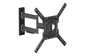 Muurbevestigingen, AV-bevestigingen & AV-meubels - Deltaco Office mounting kit - for curved / flat panel - full motion tilt swivel 35kg - black - Max 35 kg - recommended for 2365 " - ARM-0257-B