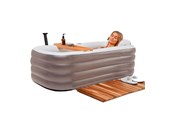 Gadget - Pro Airtub – Opblaasbaar bad voor volwassenen – Space Grey - 5713895043582