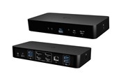 Docking station - I-Tec - docking station - USB-C / USB4 / Thunderbolt 3 / Thunderbolt 4 / Thunderbolt 5 /USB-A - 2 x HDMI 2 x DP - 1GbE - CAINTGDUAL4KDOCPD
