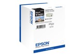 Inkt, toner en verbruiksartikelen - Epson T7431 - black - original - ink cartridge - C13T74314010