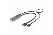 Beelscherm- en tv-kabel - StarTech.com HDMI to DisplayPort Adapter 8K 60Hz Active Video Converter - adapter cable - 30 cm - 148B-HDMI-DP-8K