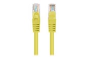 Netwerk - kabel - Lanberg patch cable - 25 cm - yellow RAL 1016 - Geel - 0.25m - PCU6-20CC-0025-Y