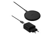 Mobiel - Adapters & Opladers - Belkin BoostCharge wireless charging pad - + AC power adapter - 15 Watt - WIA012KQBK
