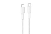 USB-kabel - Belkin USB-C TO USB-C 240W 2.0 BRAIDED PCR 3M WHITE - CAB025HQ3MWH