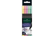 Schrijf- en tekengerei - Faber-Castell Grip Finepen - fineliner - pastel colours (pack of 5) - 151602