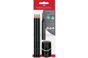 Schrijf- en tekengerei - Faber-Castell Graphite Penci Set 3 pcs B - 580024