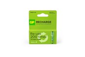 Batterij - GP Rechargeable Battery AAA 800 mAh x 4 NiMH - 201259