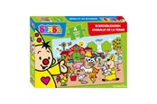 Puzzels - Studio 100 Bumba Puzzle Farm Animals 4 pcs. Vloer - MEBU00005780