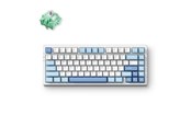 Toetsenbord - MCHOSE G75 Pro Wireless Gasket Mounted (Blue - KTT Cabbage Tofu V2) - Gaming Toetsenbord - Zonder Numpad - Engels (US international) - Blauw - G75-4A