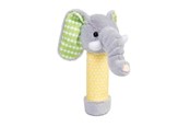 Speelgoed voor baby's - Bigjigs Elephant Plush Rattle - 37031
