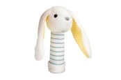 Speelgoed voor baby's - Bigjigs Rabbit Plush Rattle - 37035
