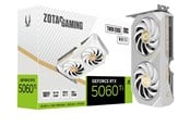 Grafische kaarten - ZOTAC GeForce RTX 5060 Ti Twin Edge OC White - 16GB GDDR7 RAM - Grafische kaarten - ZT-B50620Q-10M