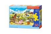 Puzzels - Castorland Dyr på gården 30 brik - B-03815