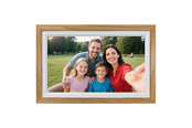 Digitale fotolijst - Lippa Frameo Digital Picture Frame 15.6" - Wood - LPFR15W